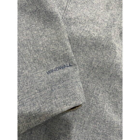 The North Face Women's APEX RISOR Windwall Zip Up Jacket Size LARGE Blue - Picture 8 of 8